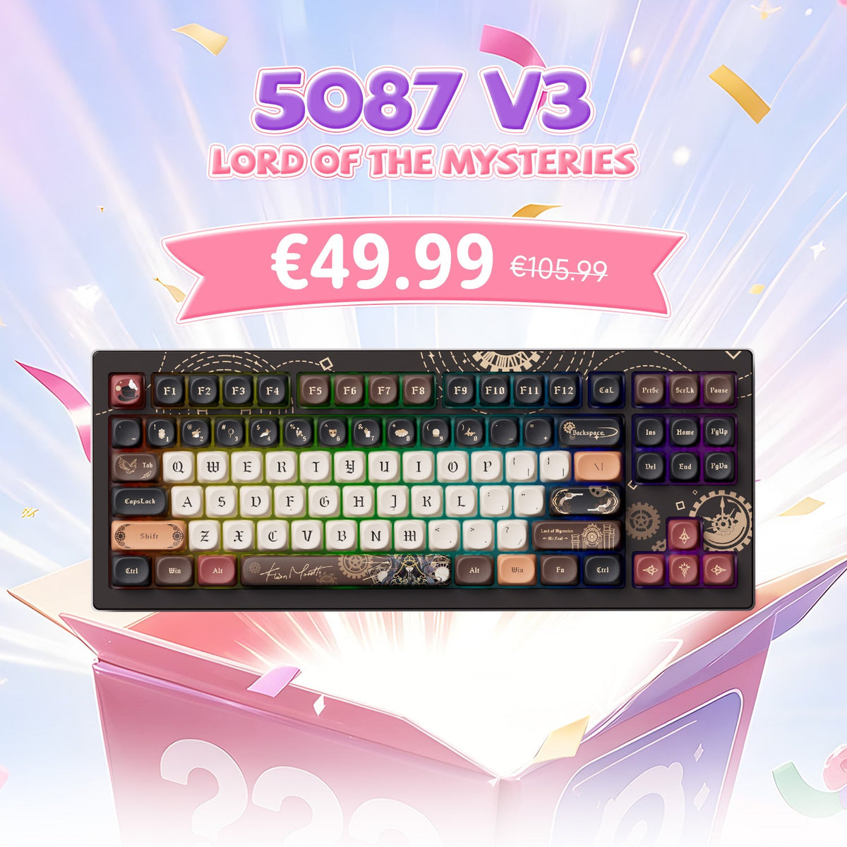 Akko's Mystery Box - Collab IP Keyboard