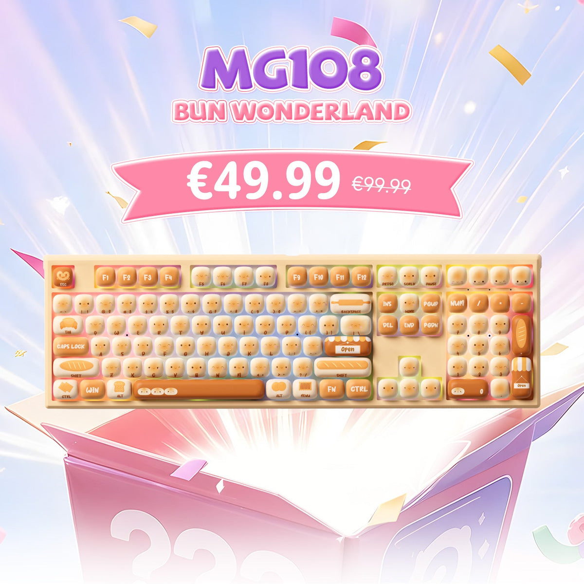 Akko's Mystery Box - Collab IP Keyboard