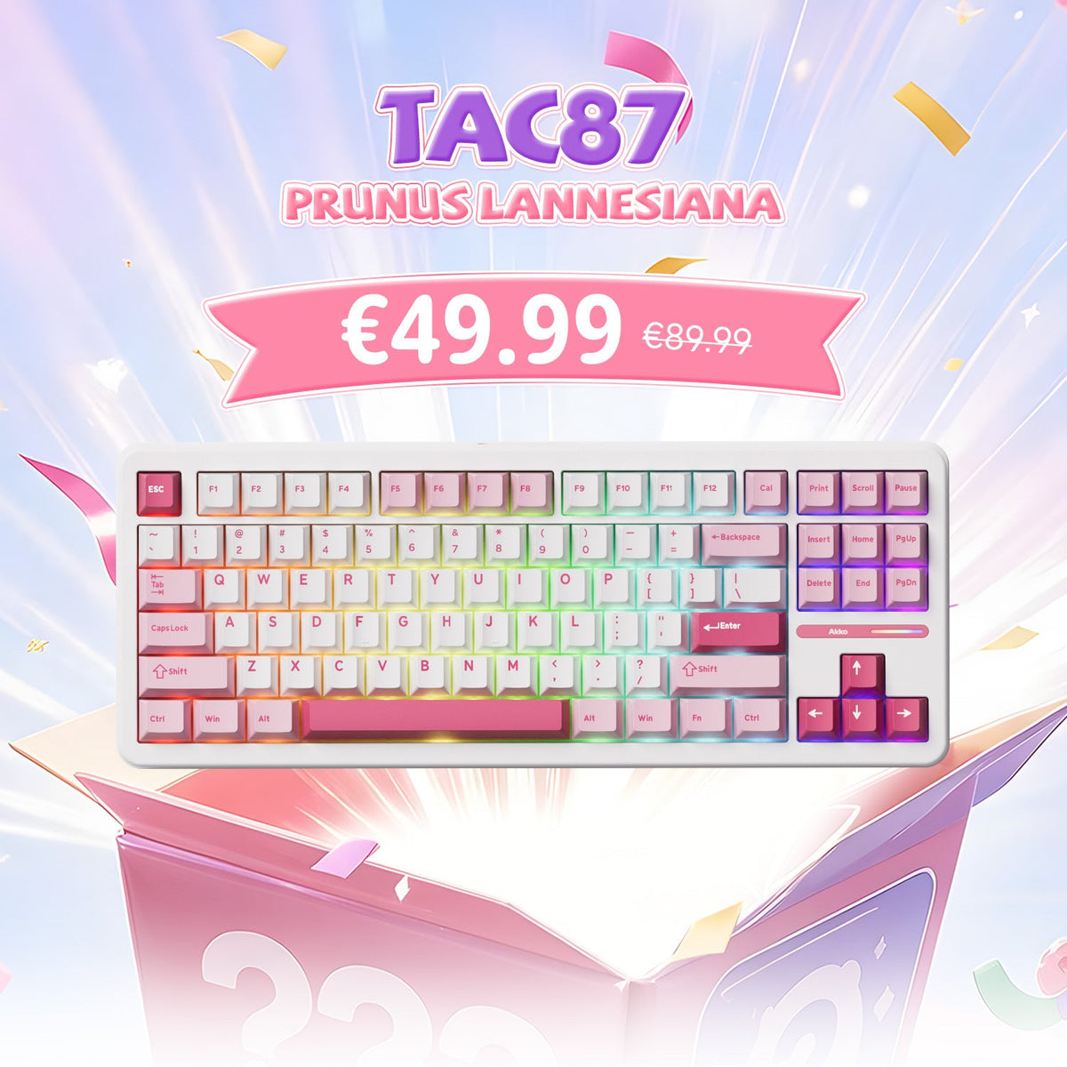 Akko's Mystery Box - Collab IP Keyboard