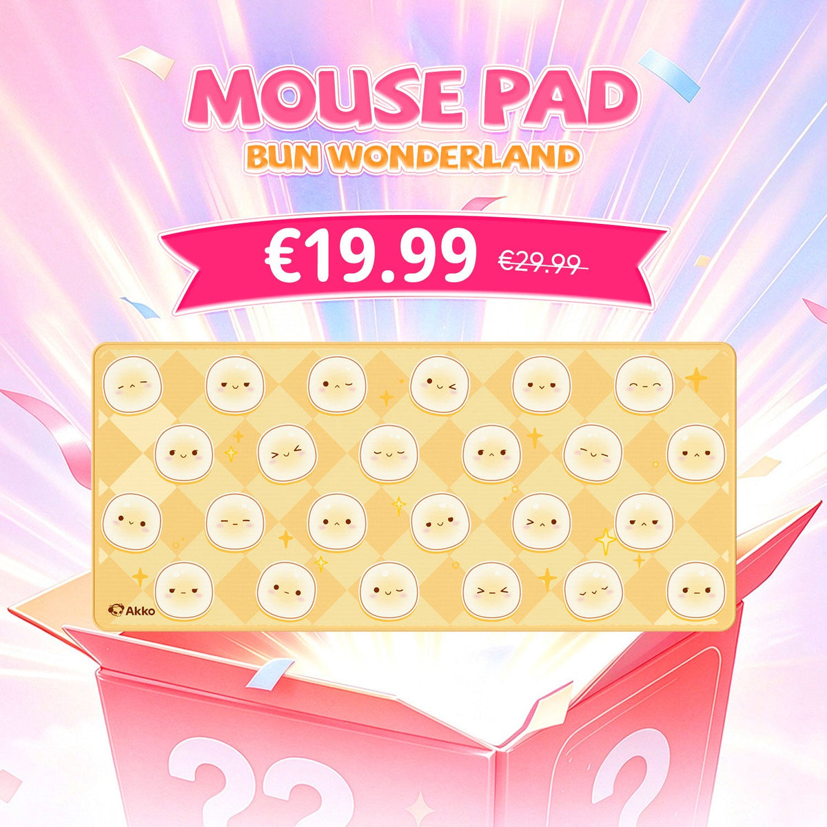 Akko's Mystery Box - Collab IP Mouse Pad