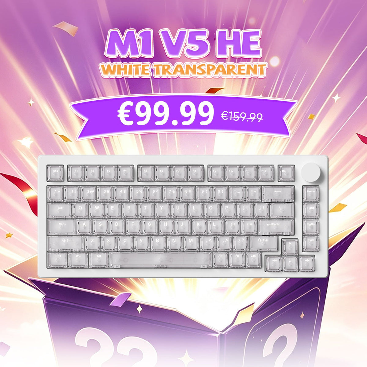 Akko's Mystery Box - Premium Magnetic Keyboard