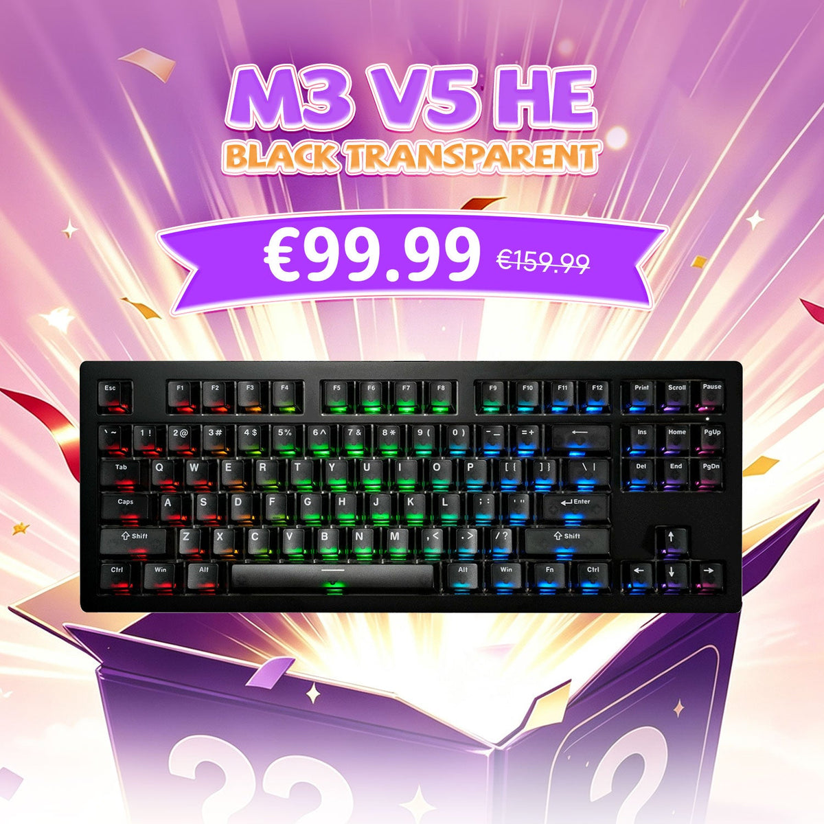 Akko's Mystery Box - Premium Magnetic Keyboard