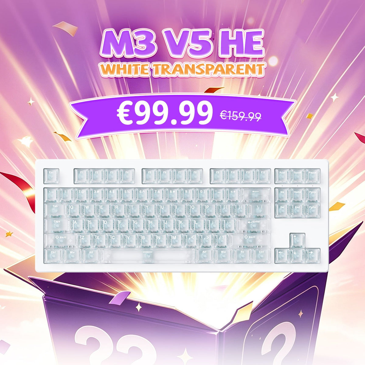 Akko's Mystery Box - Premium Magnetic Keyboard