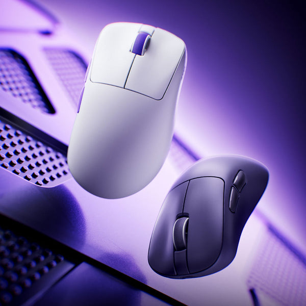 Akko Nest Gaming Mouse White Black