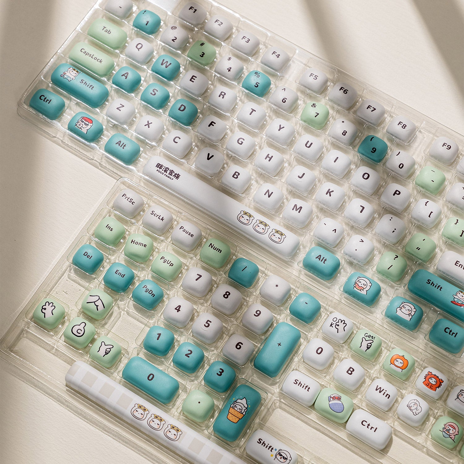 POCO Family - POCO Bear Keycap Set (129-key) Details