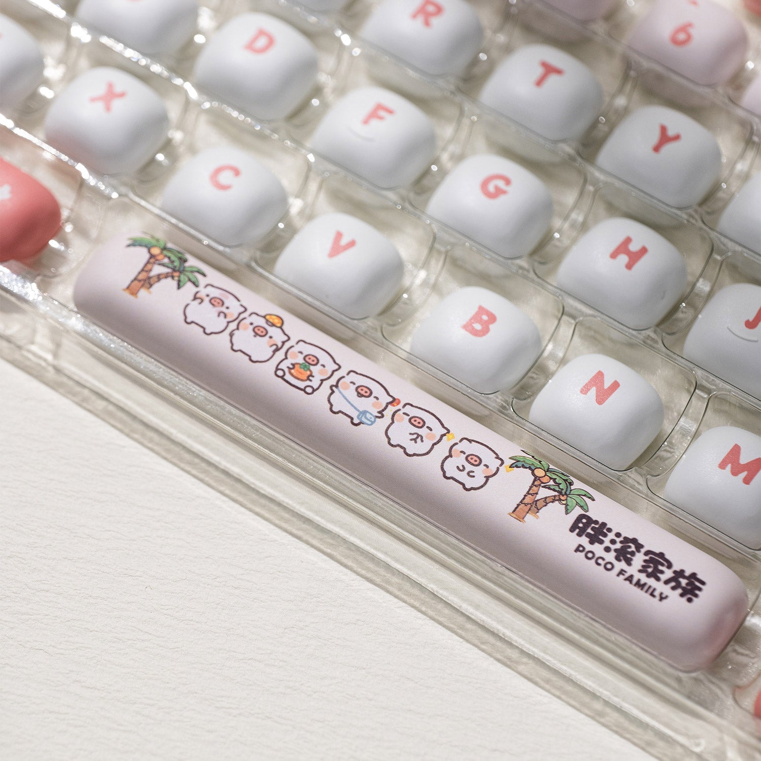 POCO Family - POCO Pig Keycap Set Spacebar Key Details
