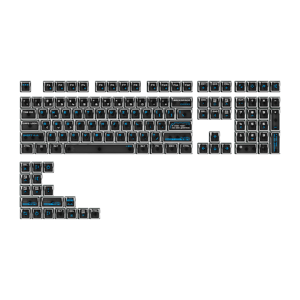 Quantum Horizon Keycap Set (126-Key)