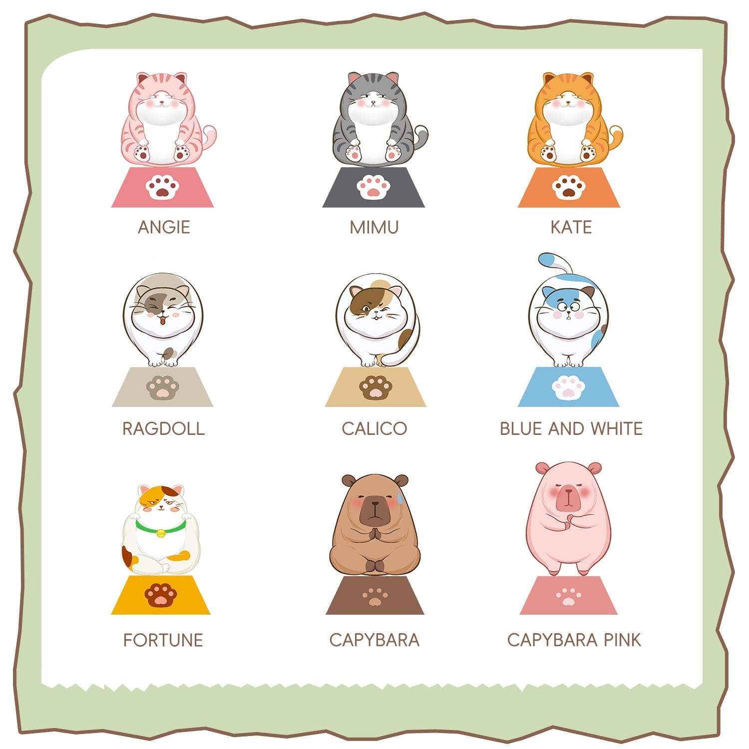 Akko Zoo Artisan Keycap Set