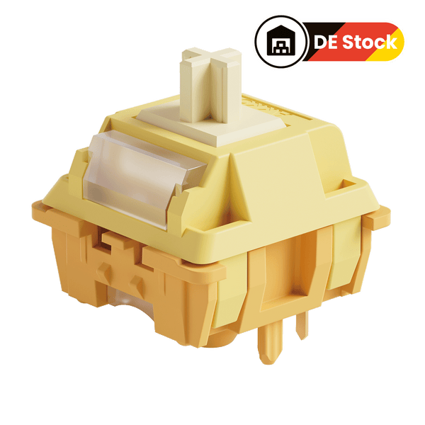 Creamy Yellow U1 Switch (Linear, 100pcs)
