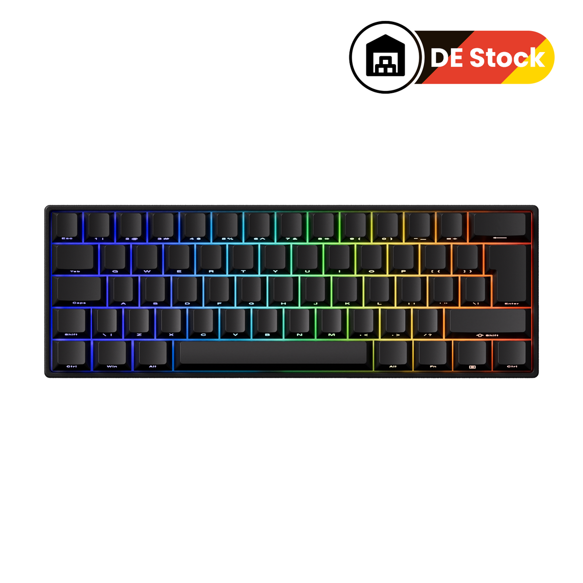 【静音カスタム済】MonsGeek FUN60 PRO キーボード DE-Stock-Monsgeek-FUN60-PRO-8K