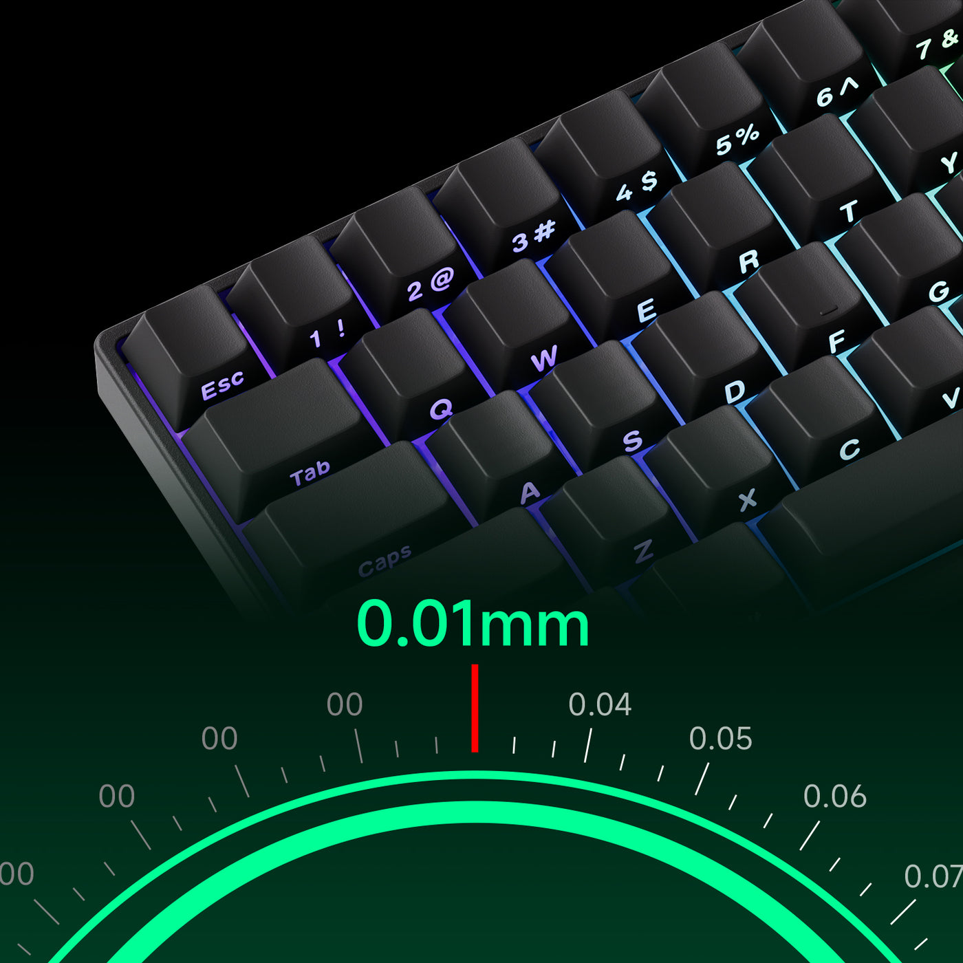 Monsgeek FUN60 Pro Magnetic Keyboard - Cybertronicsbd