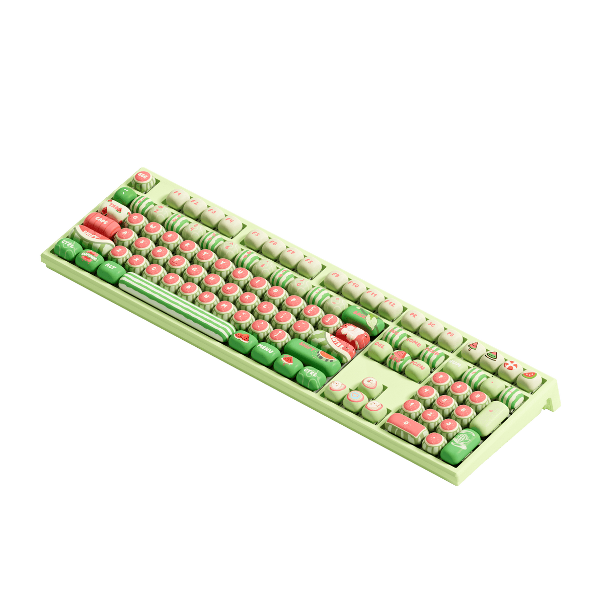 Monsgeek MG108B Watermelon Full Size Mechanical Keyboard | Monsgeek EU