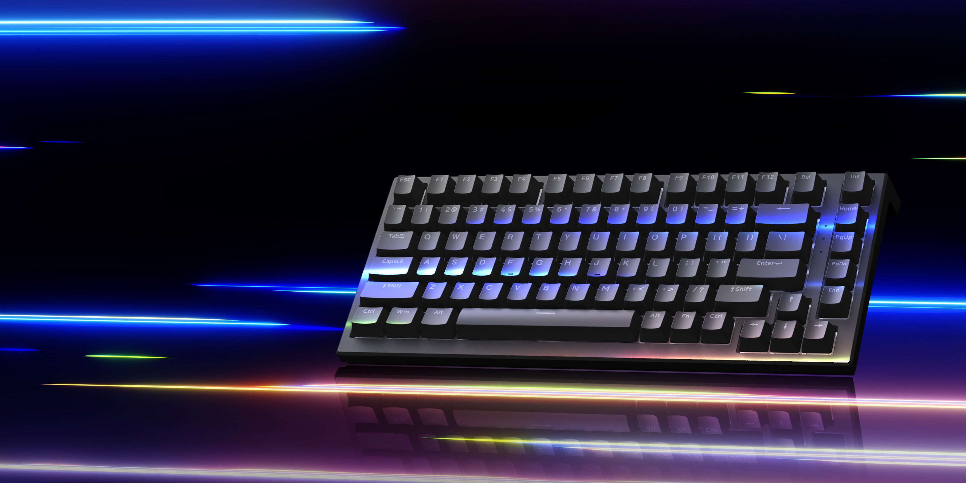 MonsGeek Monsgeek MG75S HE Shine-through Magnetic Keyboard