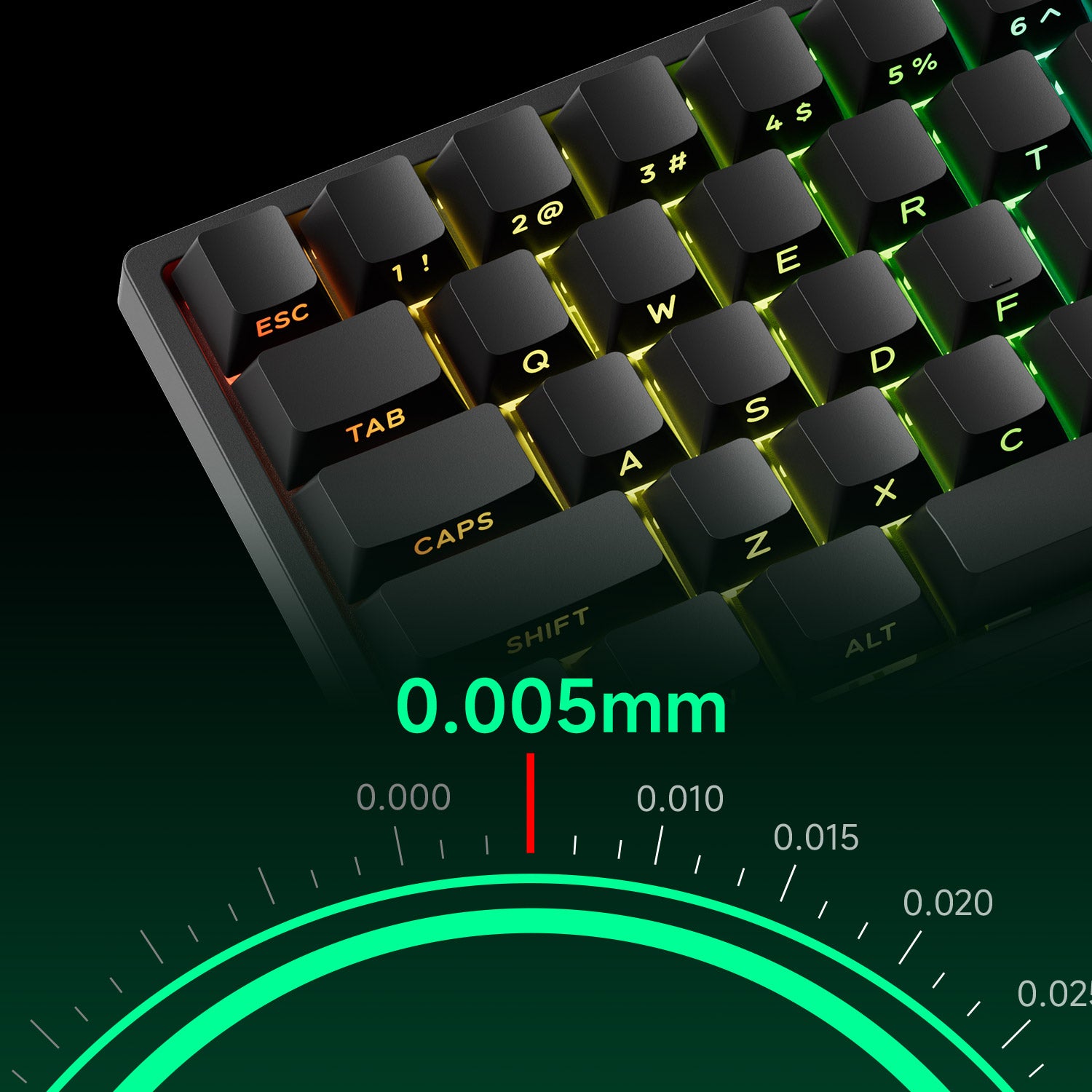 Monsgeek FUN68 HE Magnetic Keyboard RT0.005mm