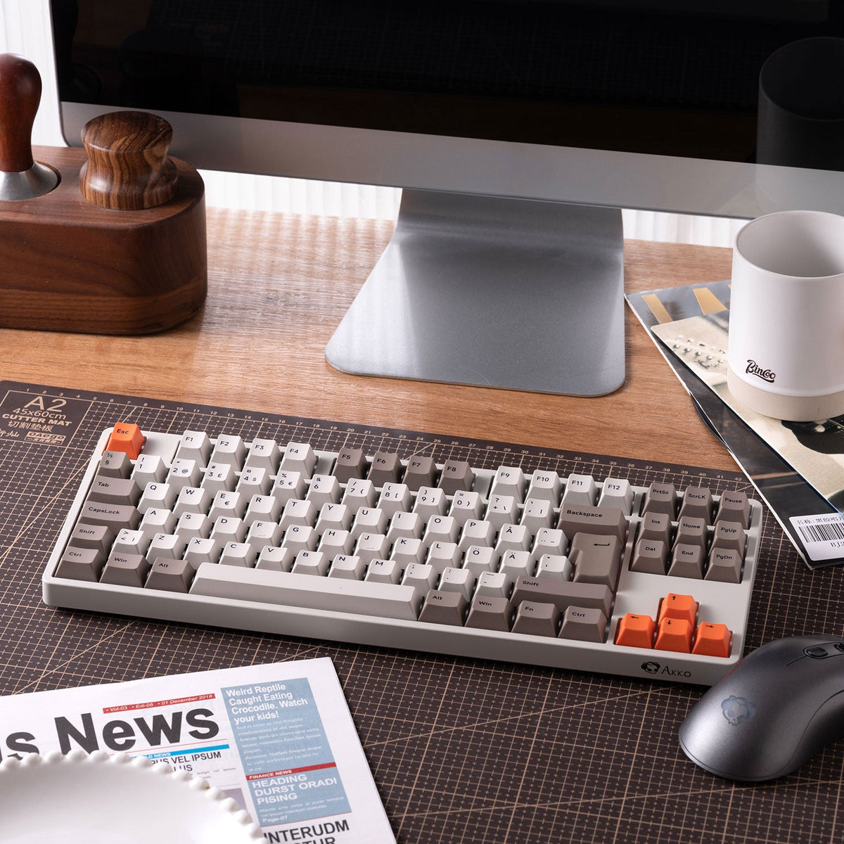 Akko Steam Engine ISO Nordic Keycap Set (109key) | Monsgeek EU